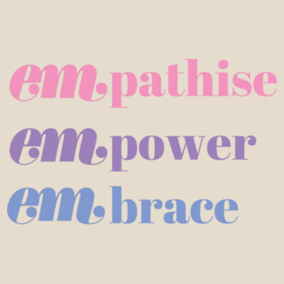 em t-shirt - womens sizing Design
