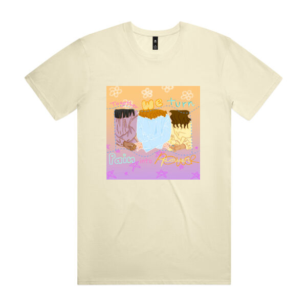 Pain into power t-shirt - mens sizing Thumbnail